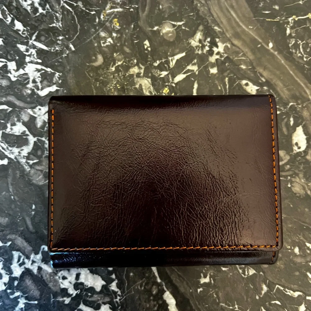 Men’s genuine leather wallet, new
